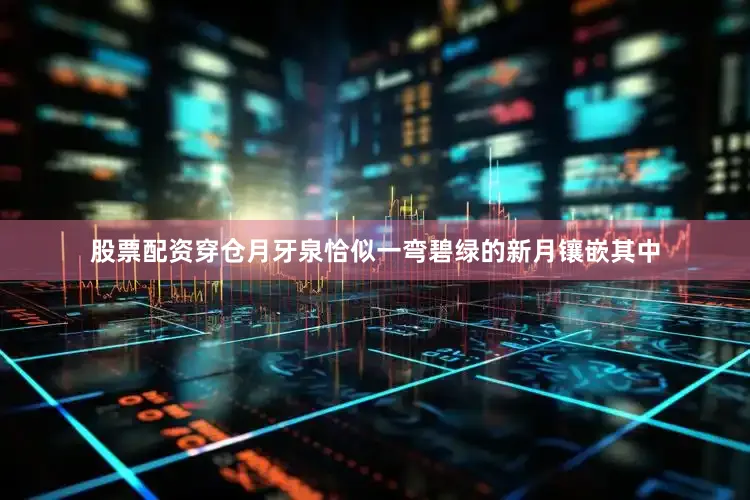股票配资穿仓月牙泉恰似一弯碧绿的新月镶嵌其中