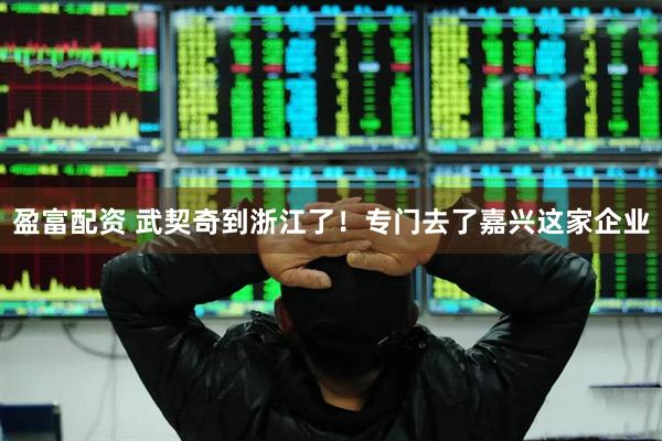 盈富配资 武契奇到浙江了！专门去了嘉兴这家企业